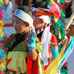 Enfants participant au Kangen-sai