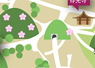 宫岛散步路线图　两日游